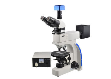 China Trinocular Head Polarized Light Microscopy UPT203i Brightness Adjustable supplier