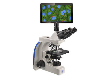 China 9.7 Inch LCD Digital Microscope 100X Objective with 5 Million Pixel Camera supplier