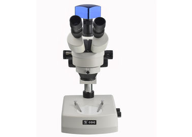 China Trinocular Head Stereo Optical Microscope ZSA0850T 0.8×-5× Magnification supplier