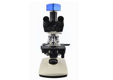 3W LED Trinocular Microscope 10x 40x 100x Lab Equipment Microscope supplier