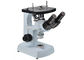 Inverted Metallurgical Microscope 10x 40x 100x , Transmission Optical Microscopy supplier