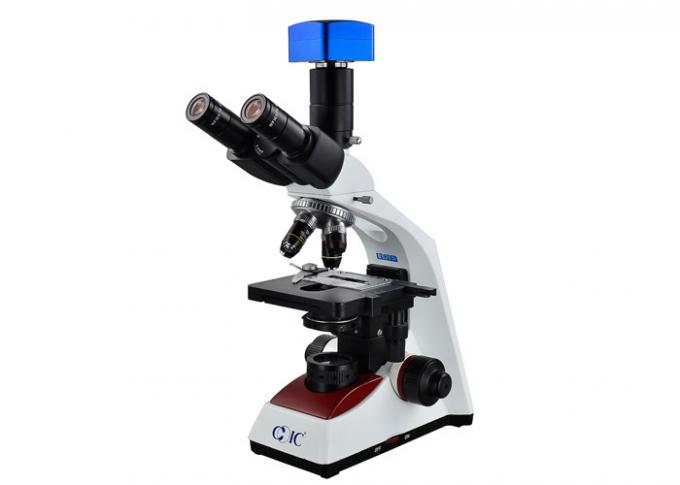 WF10X/18mm Laboratory Biological Microscope Tinocular Microscope With LED Lamp