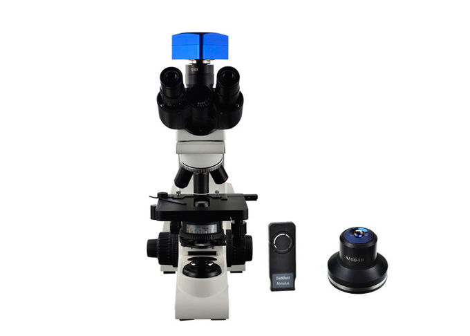 Trinocular Dark Field Microscope 40X Lab Equipment Microscope White